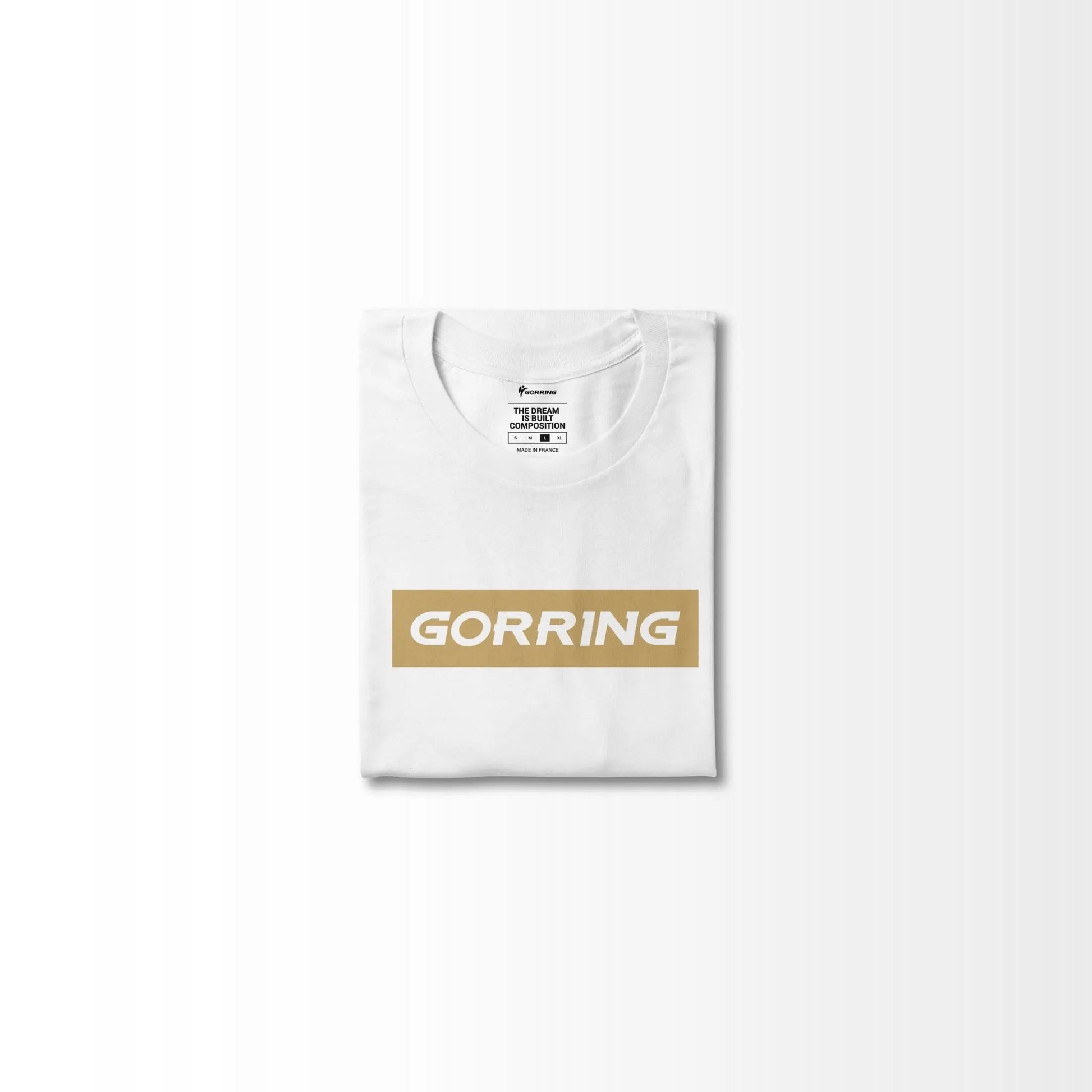 Gorring Sportswear Patch Blanc Hauts Et Tee-Shirts