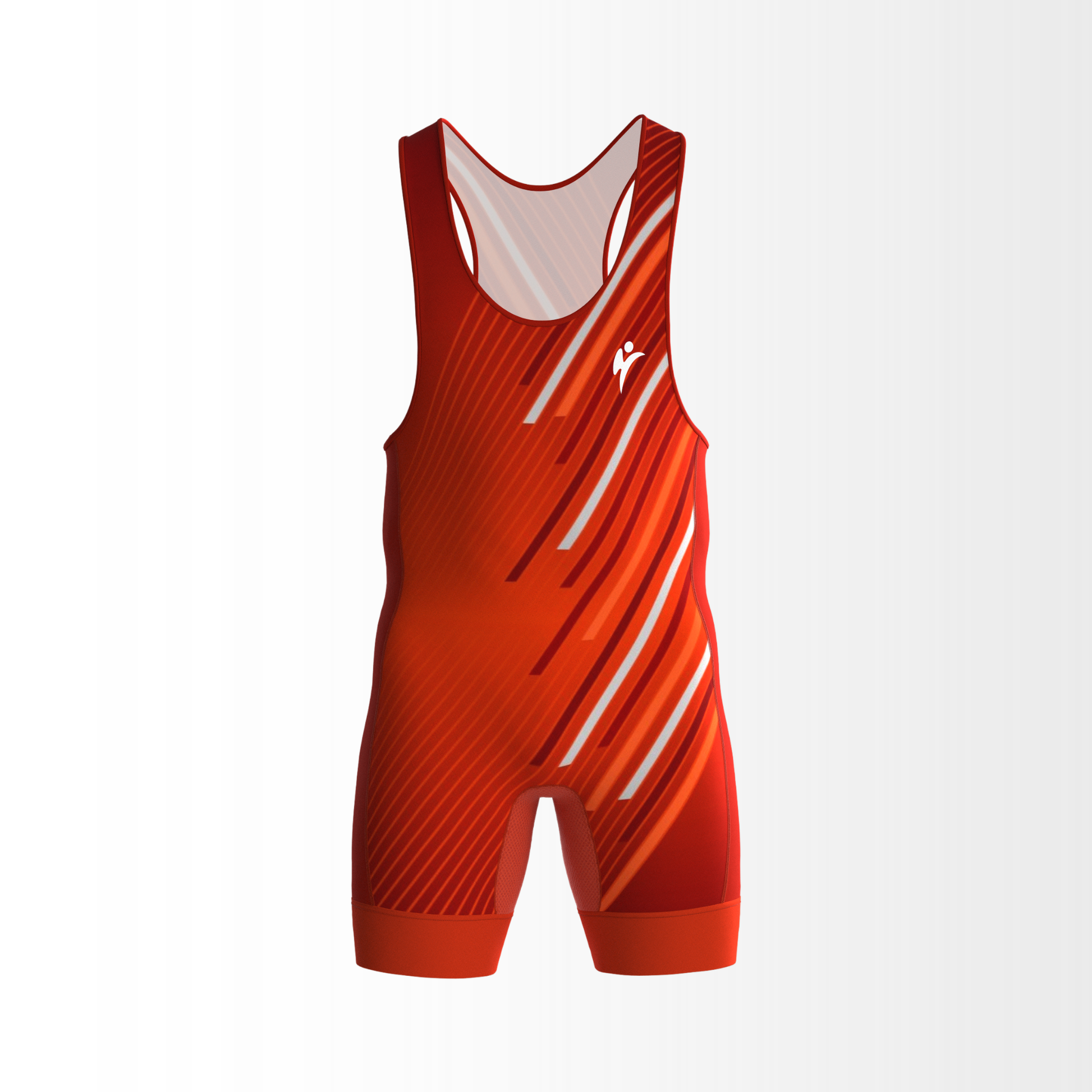 Gorring Brawl Singlet FadX Liner Rouge Maillot de Lutte