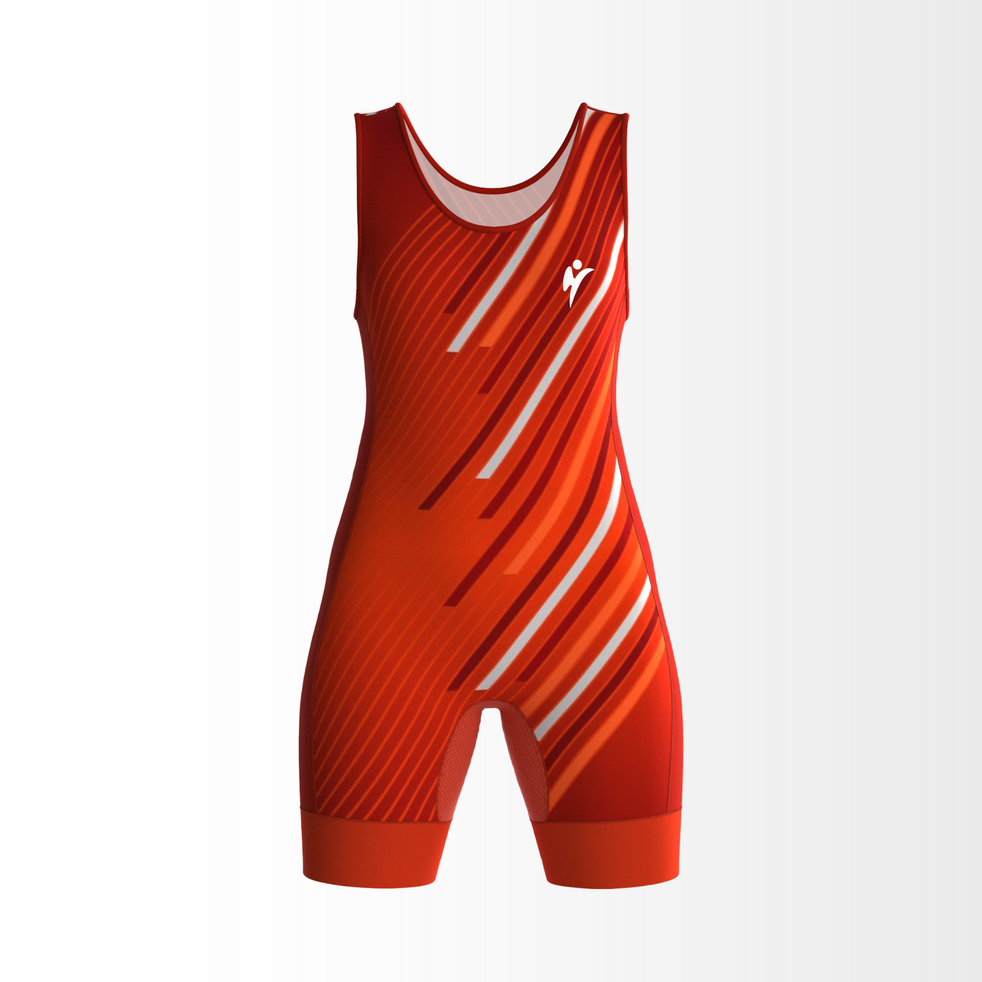 Gorring Brawl Singlet FadX Liner Rouge Maillot de Lutte